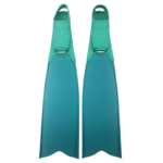 green free diving fins