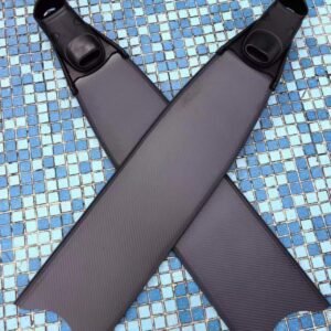 carbon fiber fins with footpocket