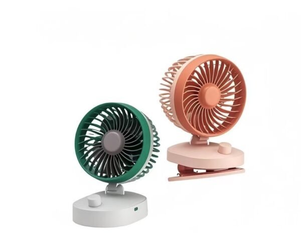 Portable Upgraded Desk Air Circulating Fan — Whisper-Quiet USB Rechargeable for Office - 图片 4
