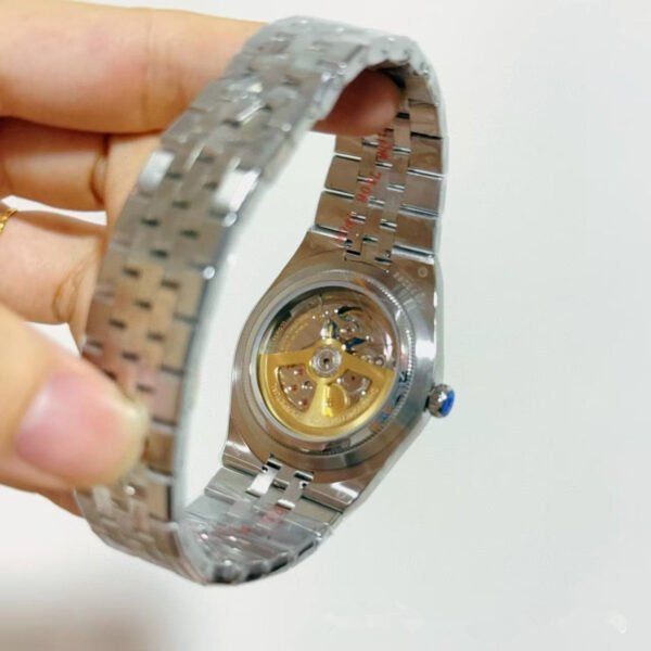 ‌Men's Automatic Mechanical Watch - Steel Bracelet, Business Fashion Style - 图片 4