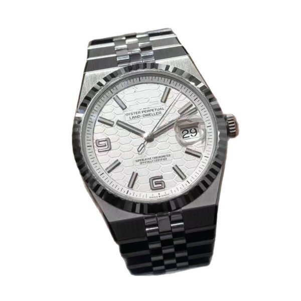 ‌Men's Automatic Mechanical Watch - Steel Bracelet, Business Fashion Style - 图片 5