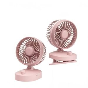 Portable Upgraded Desk Air Circulating Fan — Whisper-Quiet USB Rechargeable for Office
