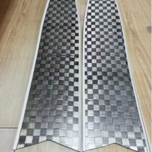 12K Sliver Carbon fiber plain free diving fins