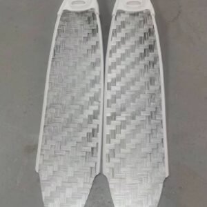 12K Sliver Carbon fiber twill free diving fins